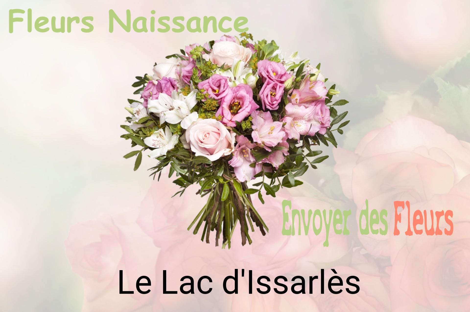 Bouquet de fleurs de naissance livré à Le Lac-d'Issarlès