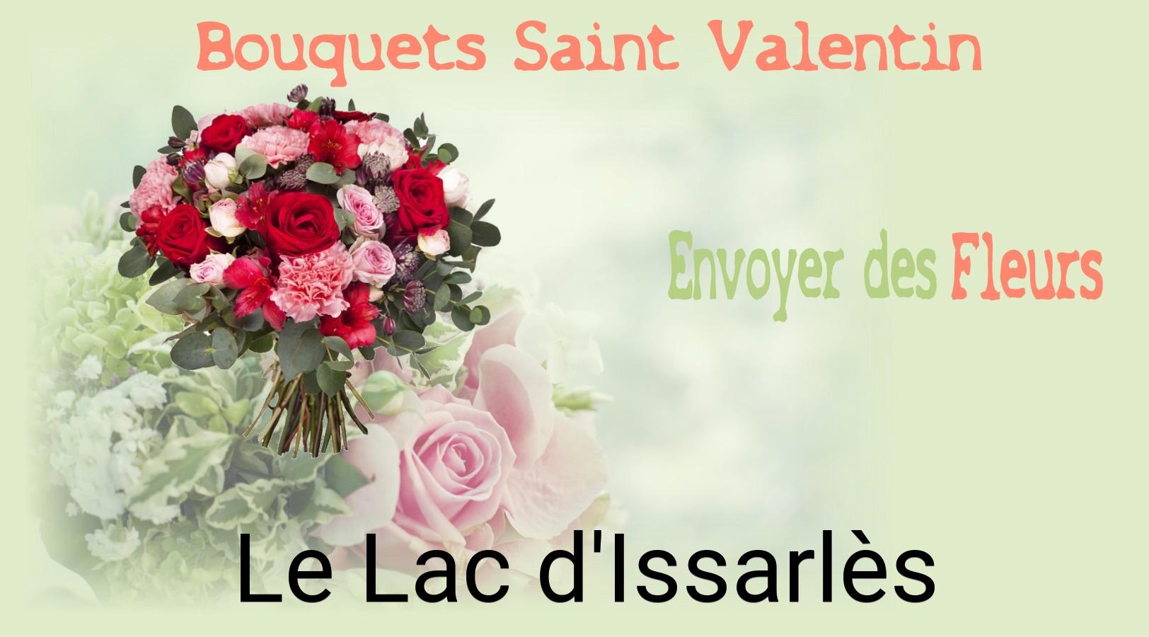 Roses de Saint-Valentin livrées à Le Lac-d'Issarlès